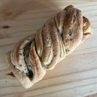 BABKA GARLIC (ail, sel fumé et persil) - 300g